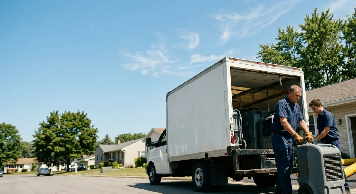 Water Damage Cleanup in Verona, OH near me
